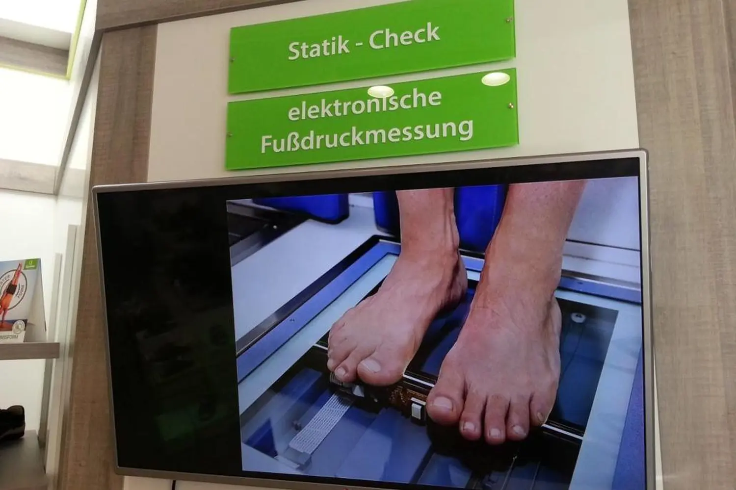 Fußmonitor-Scanning von Fuss&Fit